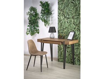 Bureau - modern - 110x76x55 cm - zwart walnoot