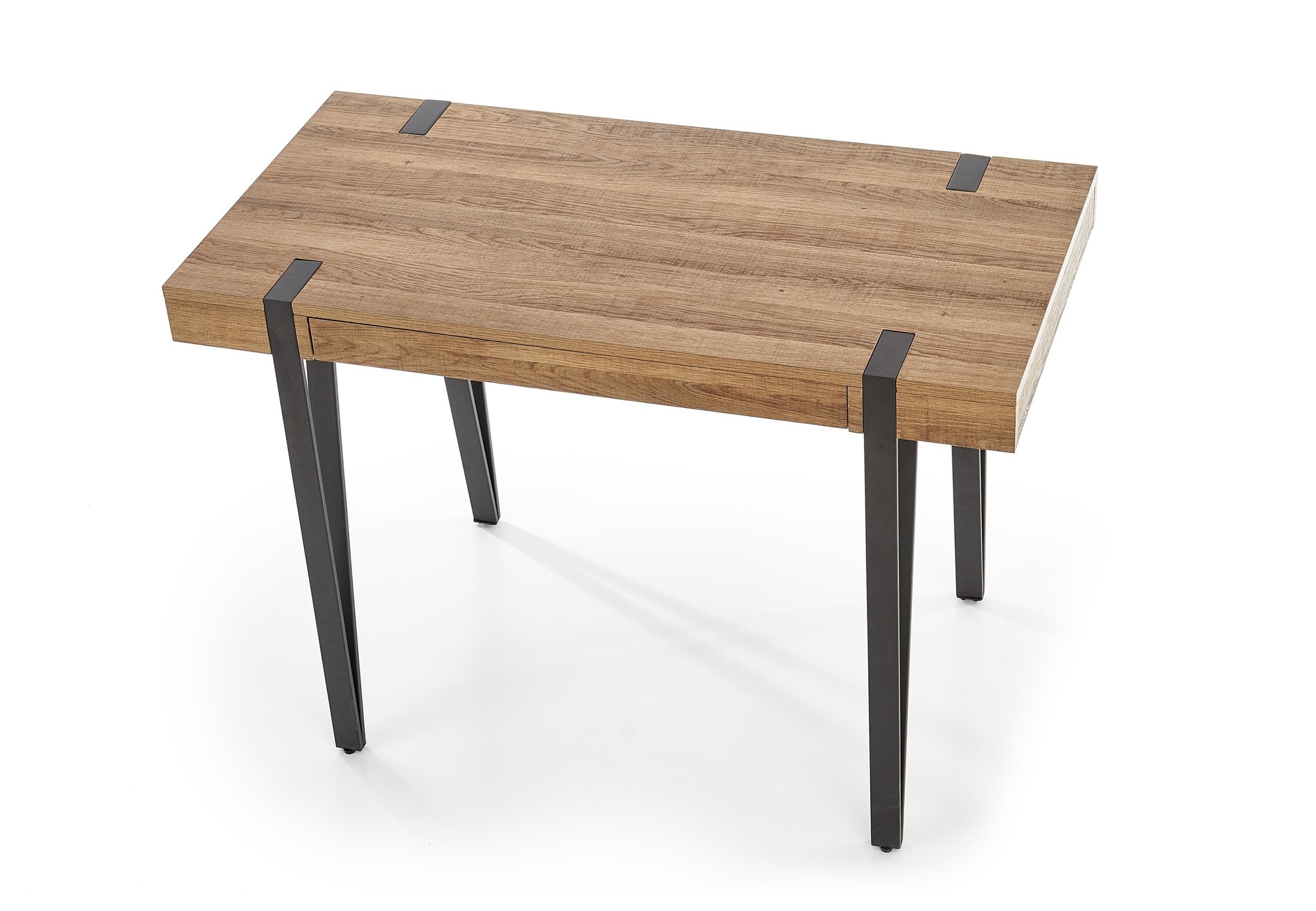 Bureau - modern - 110x76x55 cm - zwart walnoot