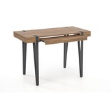 Bureau - modern - 110x76x55 cm - zwart walnoot