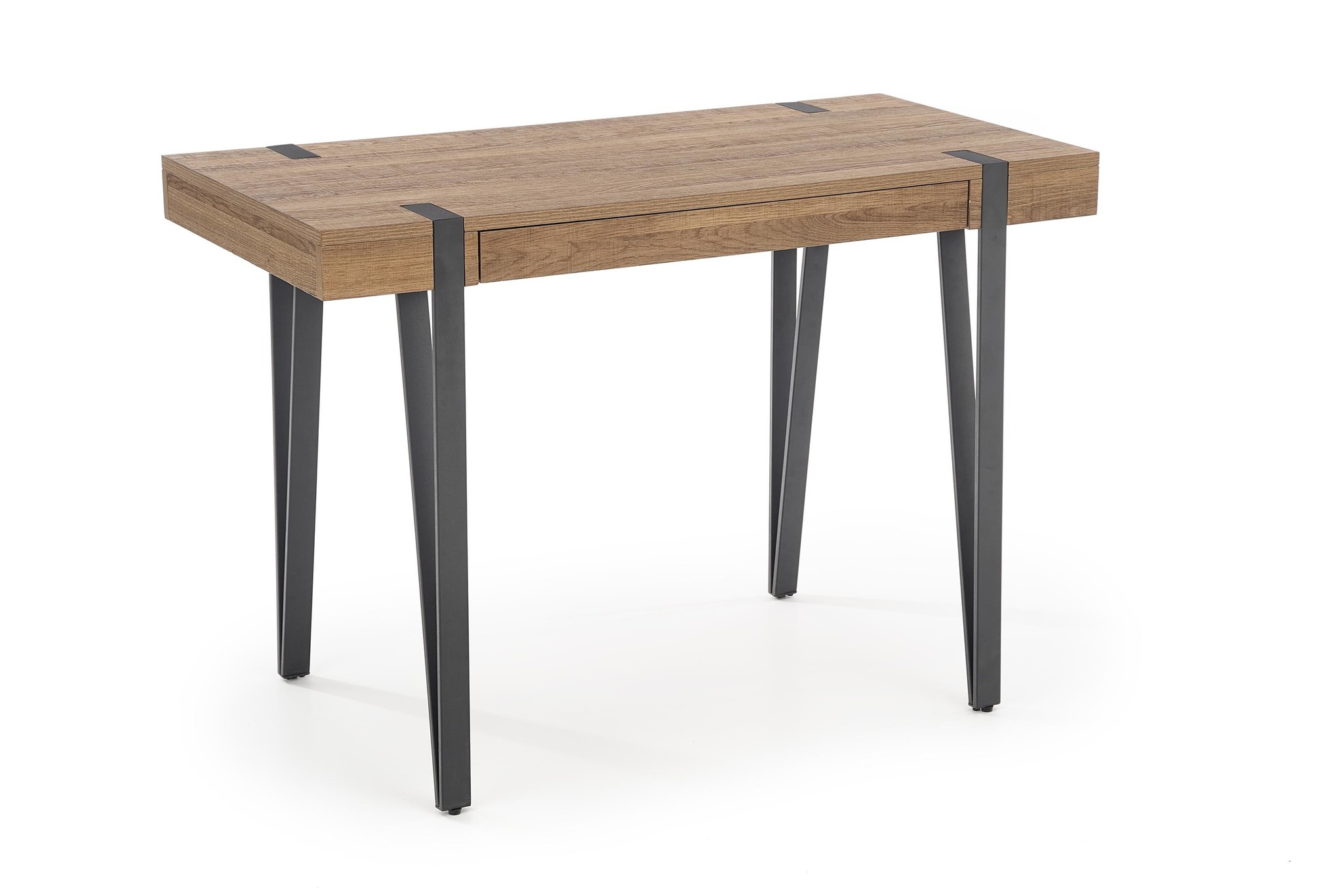 Bureau - modern - 110x76x55 cm - zwart walnoot
