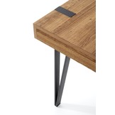 Bureau - modern - 110x76x55 cm - zwart walnoot