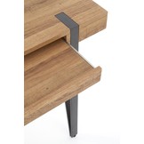 Bureau - modern - 110x76x55 cm - zwart walnoot