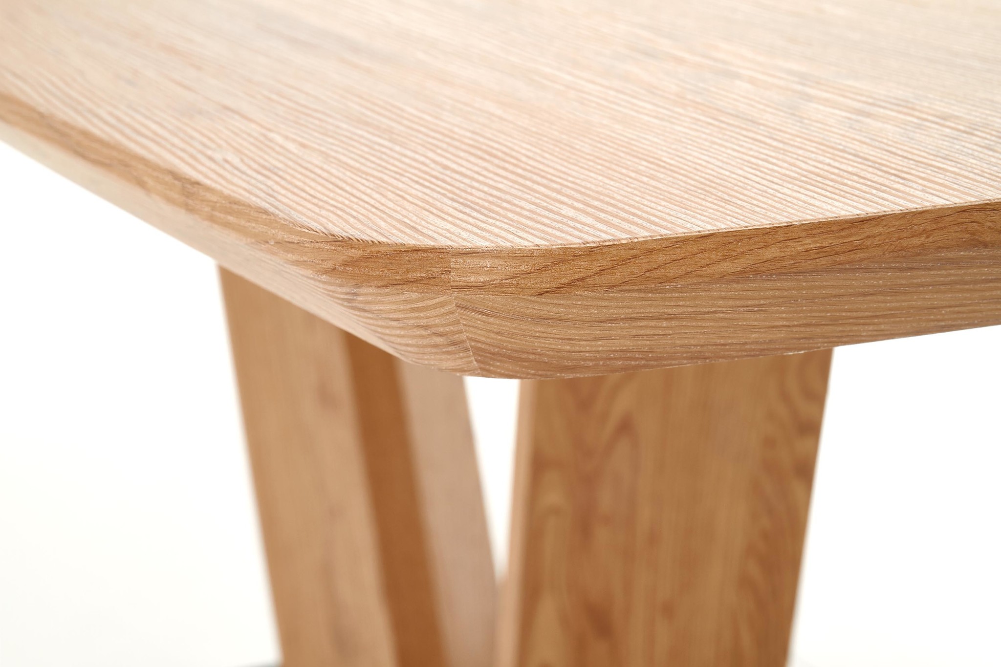BLACKY - eettafel - ovaal - uitschuifbaar - 160-220x90x76 cm - zwart