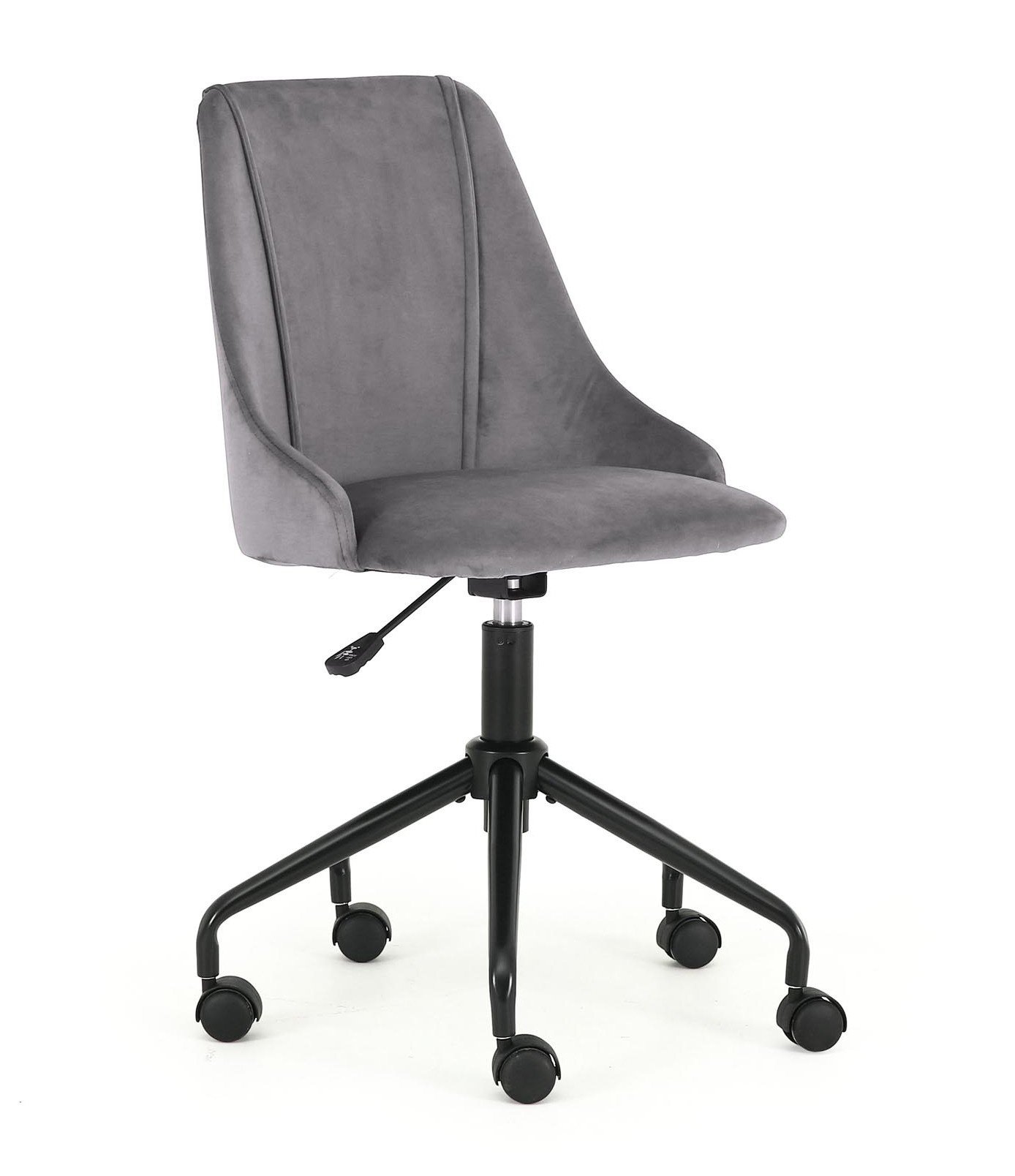 BREAK - kinderbureaustoel - stof - 49x85-93x55 cm - donkergrijs
