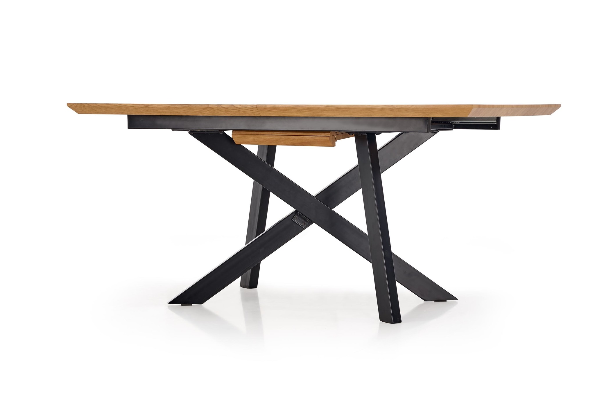 CAPITAL - eettafel - hout - uitschuifbaar - 160-200x90x76 cm