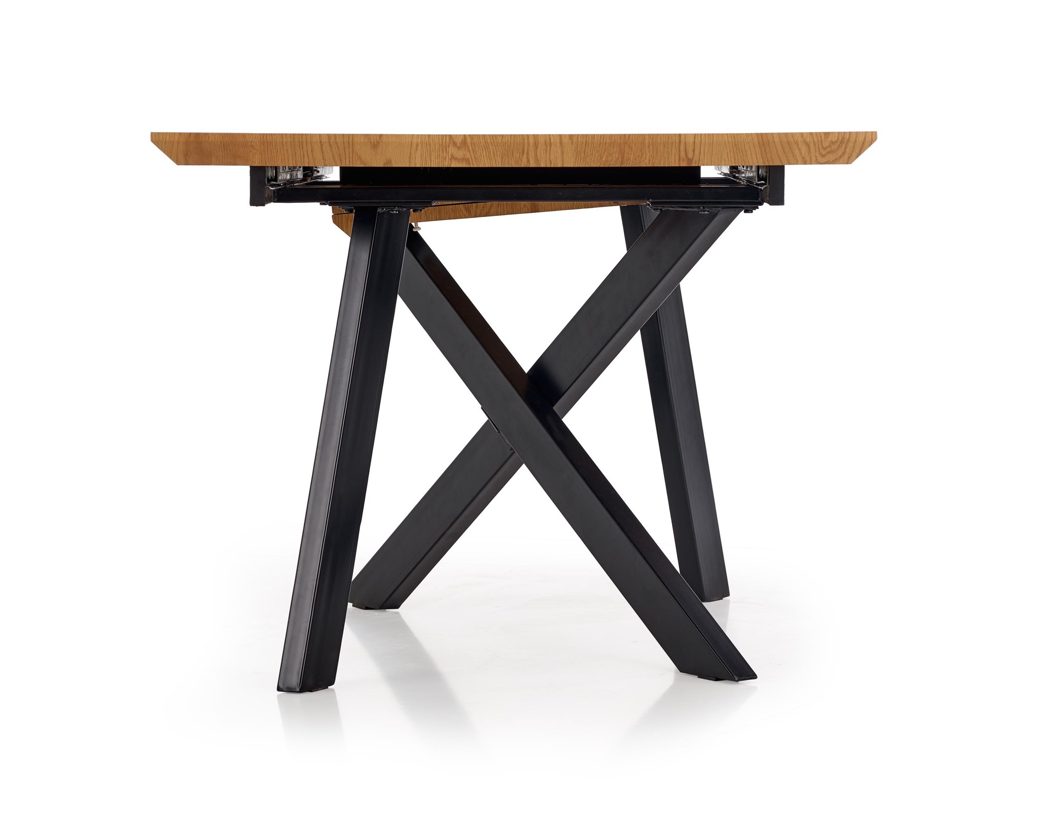 CAPITAL - eettafel - hout - uitschuifbaar - 160-200x90x76 cm