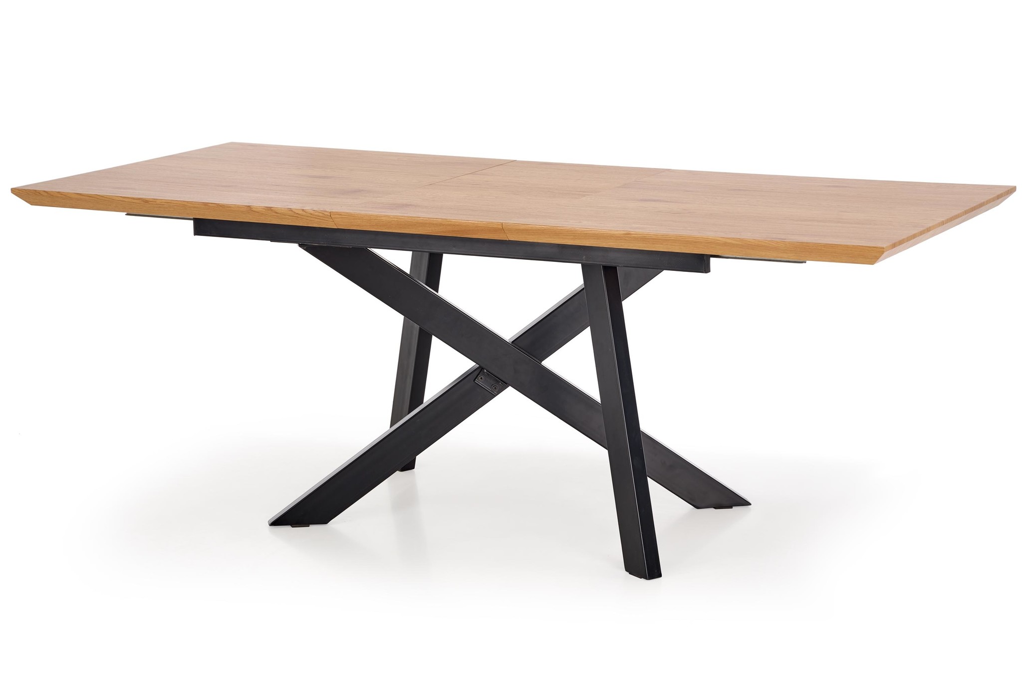 CAPITAL - eettafel - hout - uitschuifbaar - 160-200x90x76 cm
