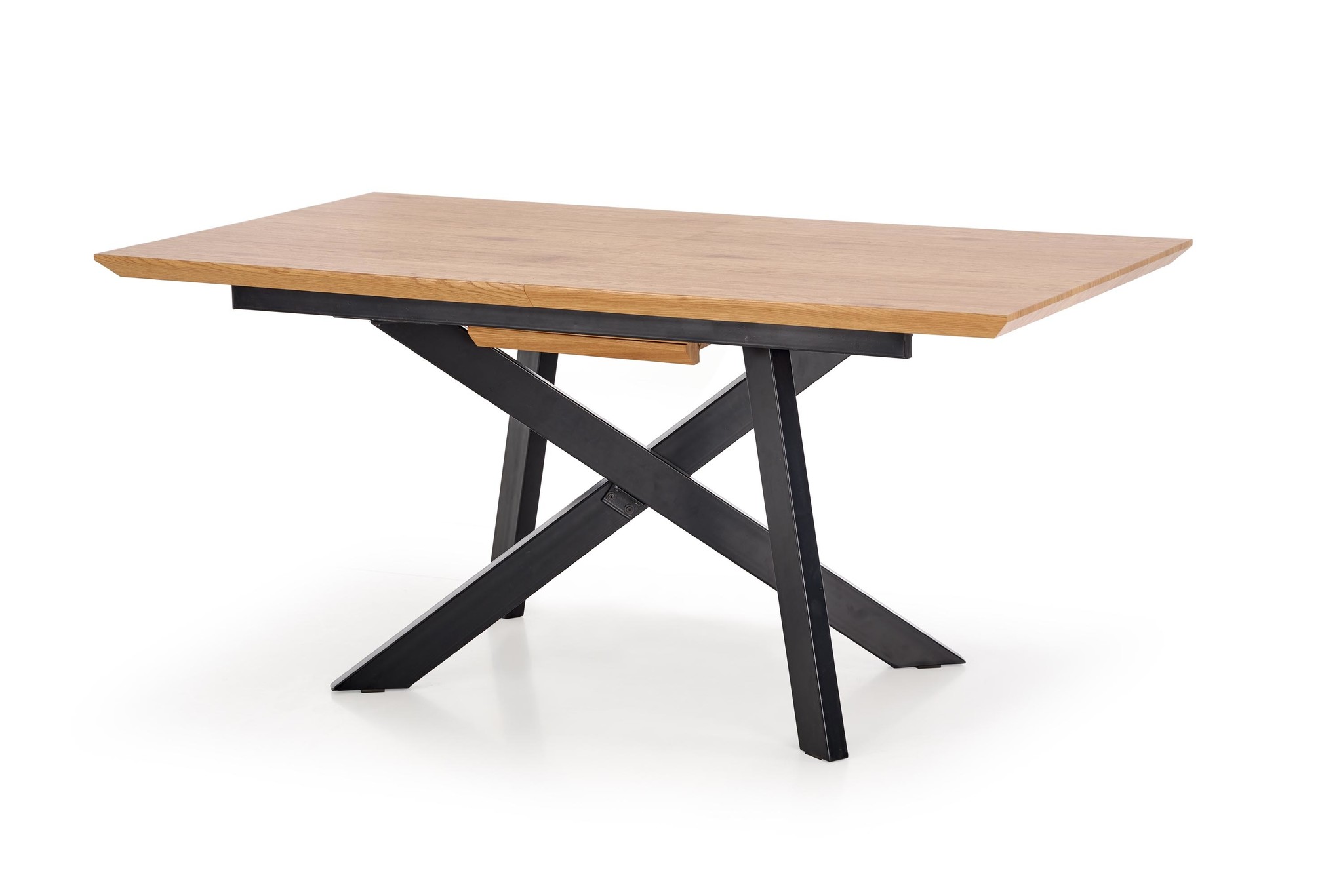 CAPITAL - eettafel - hout - uitschuifbaar - 160-200x90x76 cm