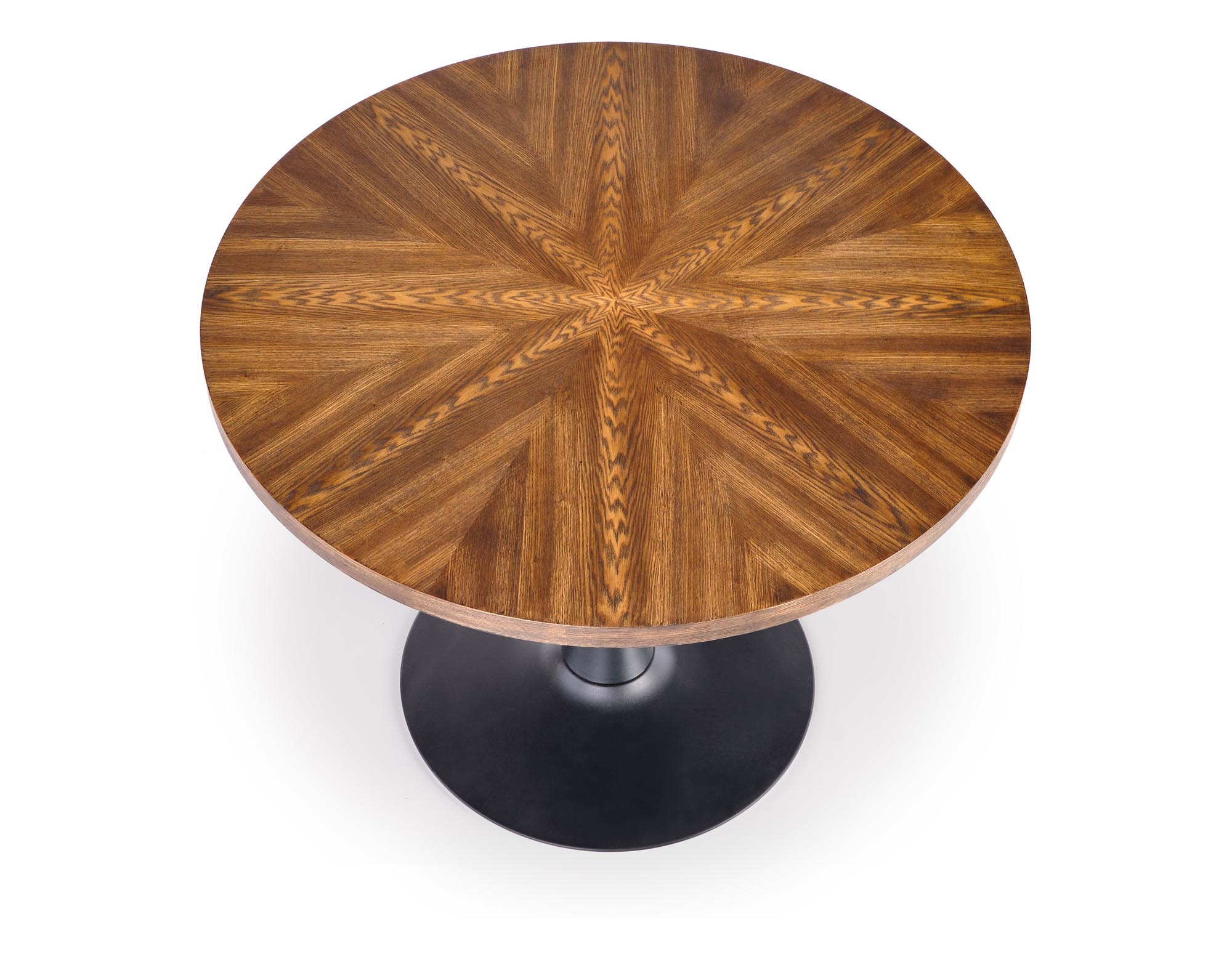 CARMELO - eettafel - hout - klassiek - rond - 100x100x75 cm