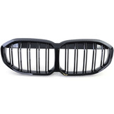 Radiateurgrill - BMW 1 Serie F40 vanaf '19 - Dubbele stang - Zwarte glans - Topkwaliteit