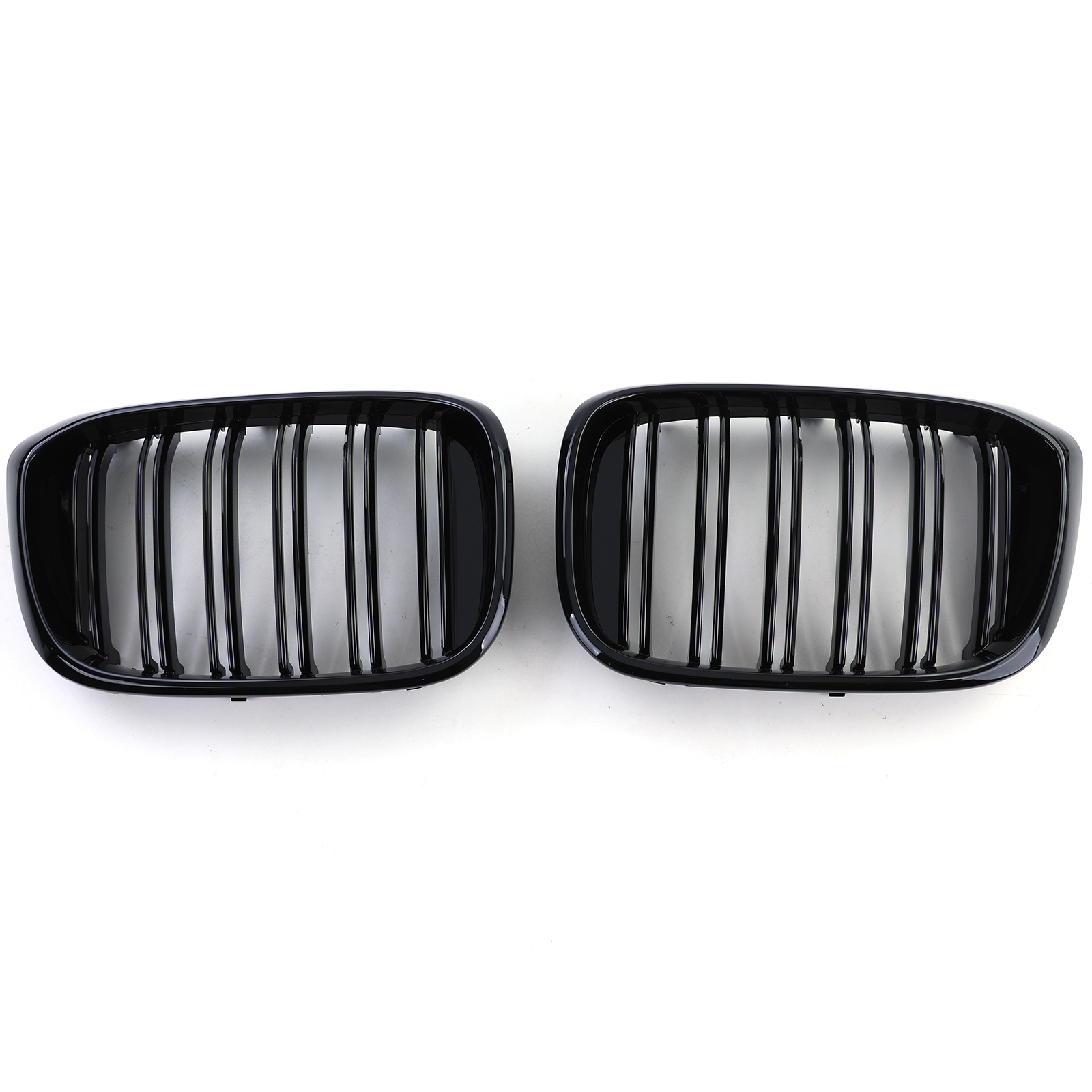Radiateurgrill - BMW X3 G01 X4 G02 - Dubbele stang - Zwart glans