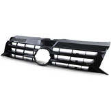Radiateurgrill - VW Bus T5 Facelift 09-15 - Glanzend zwart - Met embleemuitsparing