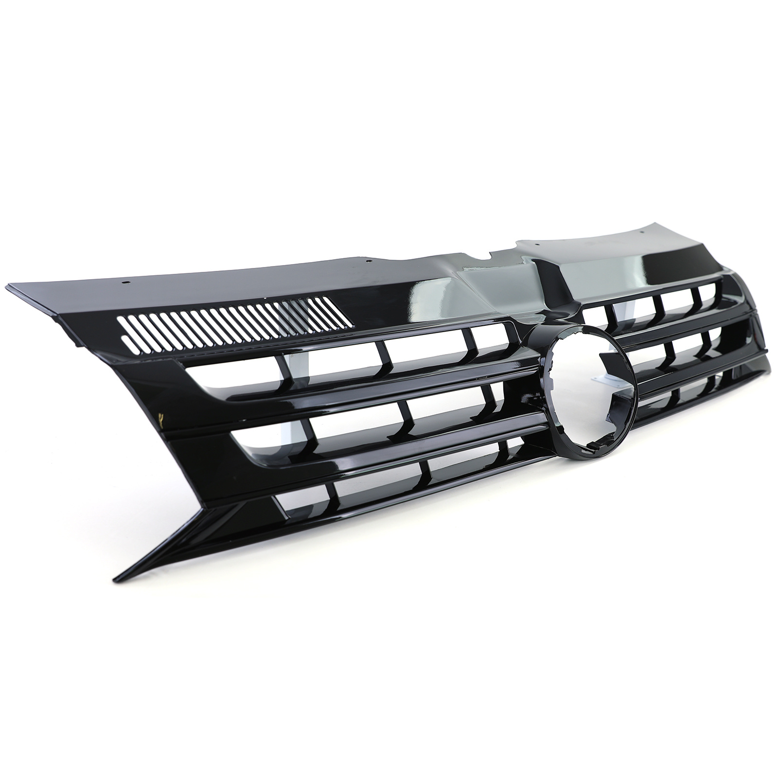 Radiateurgrill - VW Bus T5 Facelift 09-15 - Glanzend zwart - Met embleemuitsparing