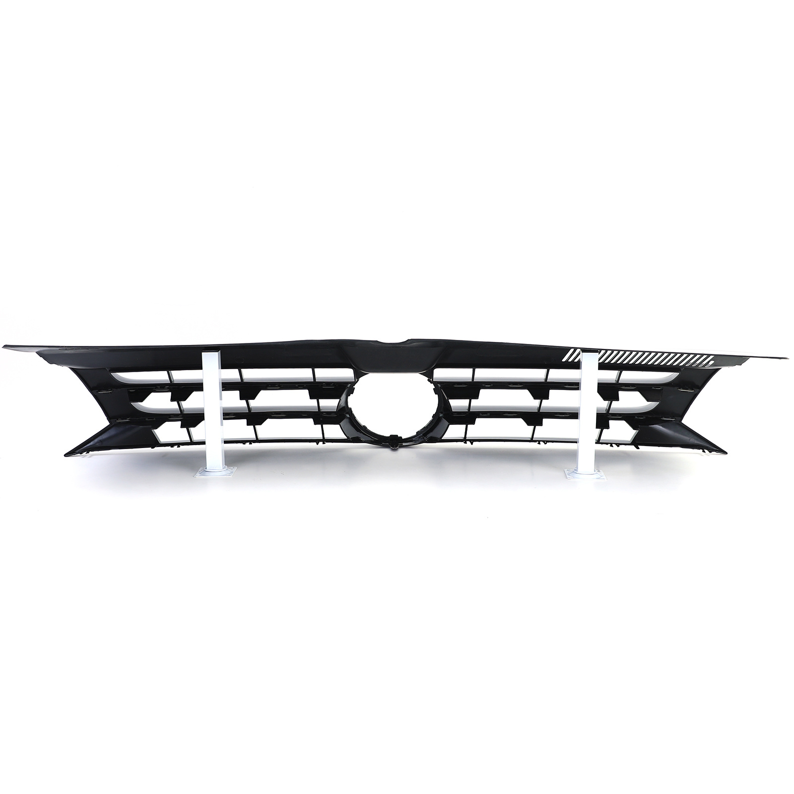 Radiateurgrill - VW Bus T5 Facelift 09-15 - Glanzend zwart - Met embleemuitsparing
