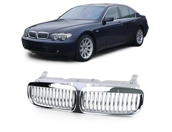 Radiateurgrill - BMW 7 Serie E65 01-05 - Sport rooster - CHROOM