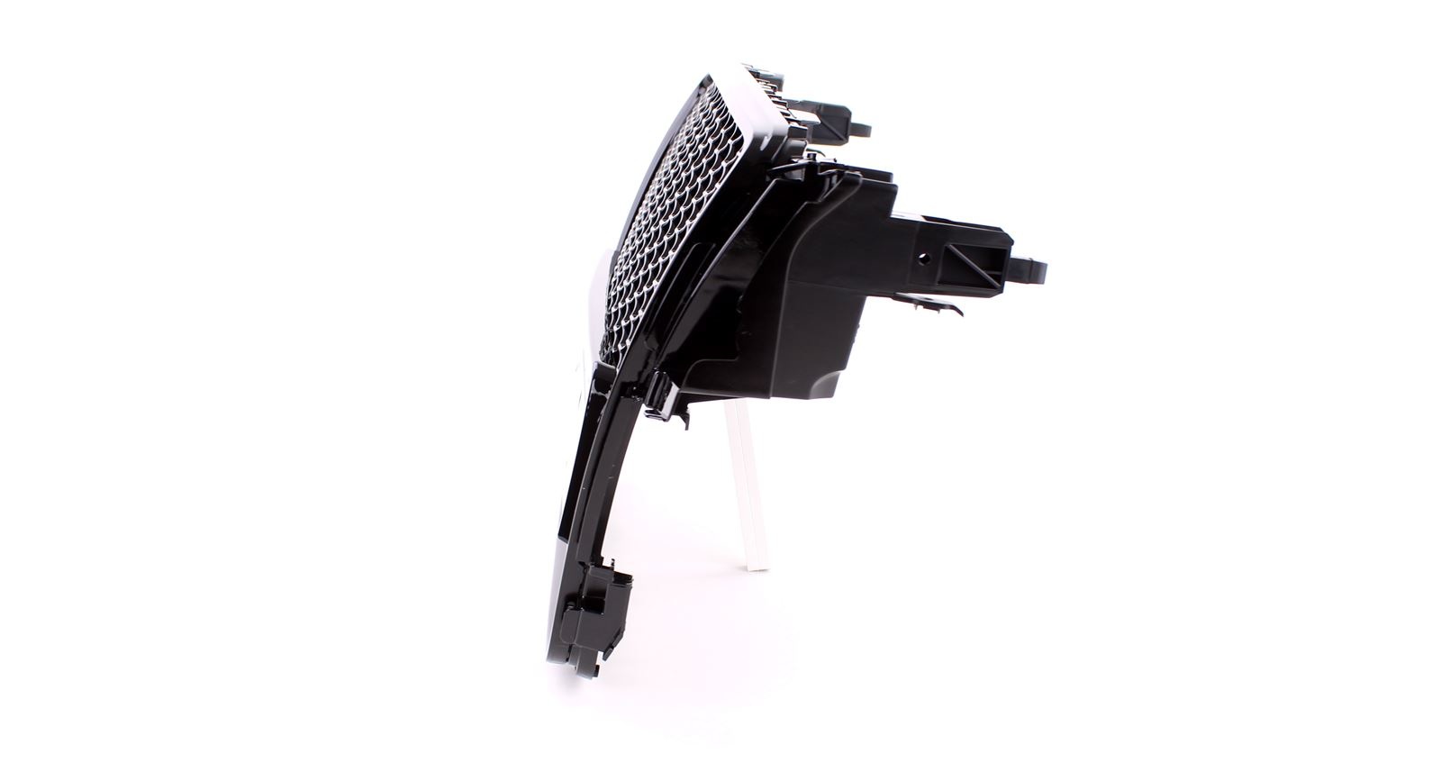 Radiateurgrill - Audi A5 8T 07-11 - Honingraatdesign - Zwart Glanzend