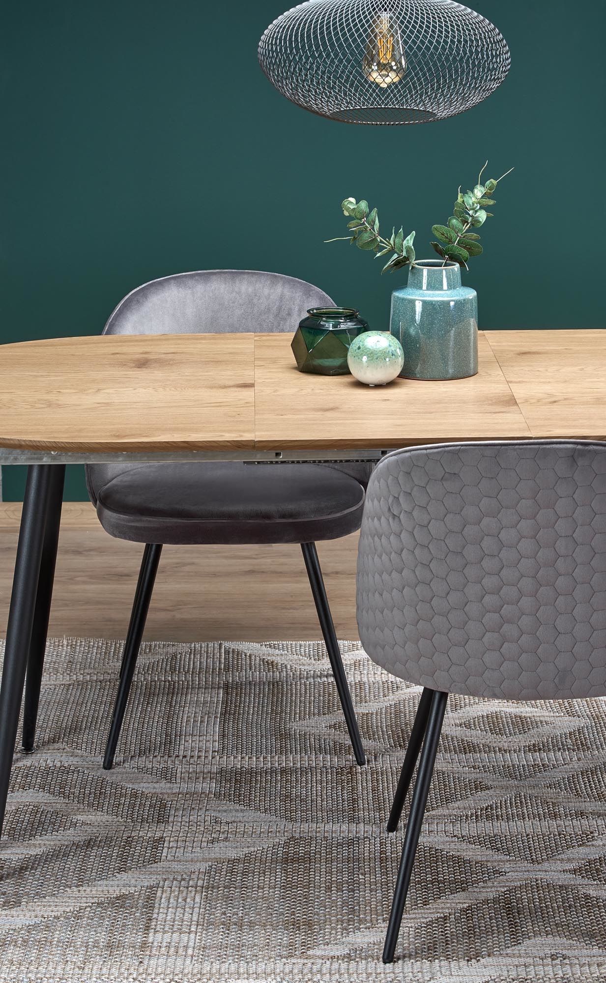 COLORADO - eettafel - ovaal - 120-160x80x74 cm