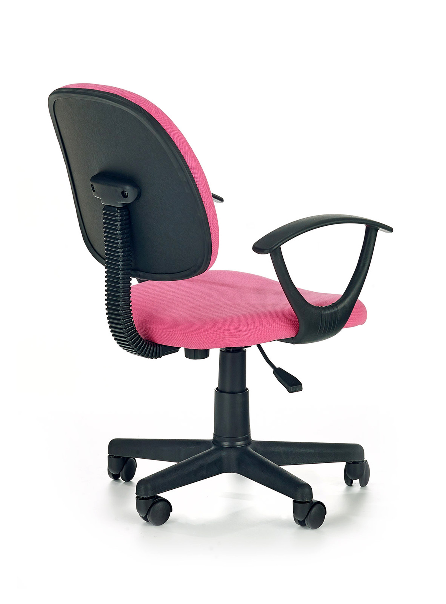 DARIAN BIS - kinderbureaustoel - stof - 56x84-95x53 cm - roze