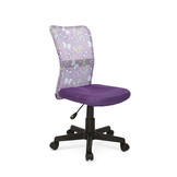 DINGO - kinderbureaustoel - gaas - 48x86-98x56 cm - paars