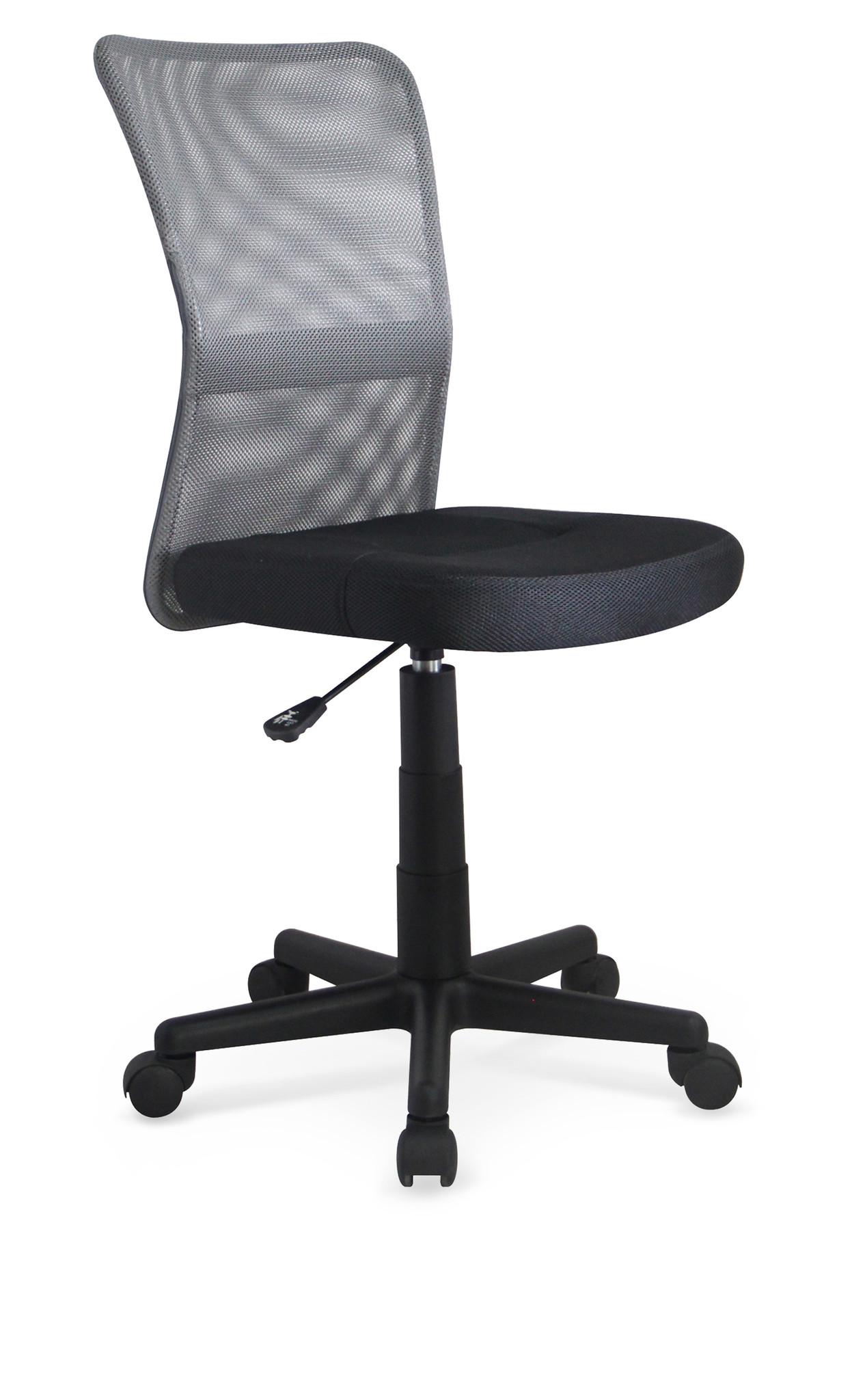 DINGO - kinderbureaustoel - 48x86-98x56 cm - zwart grijs