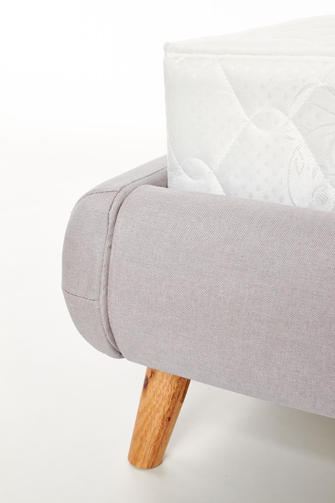 ELANDA - tweepersoonsbed - hout - 232x179x86 cm - grijs