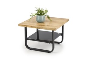 ESPINOZA - salontafel - hout - 65x45x65 cm