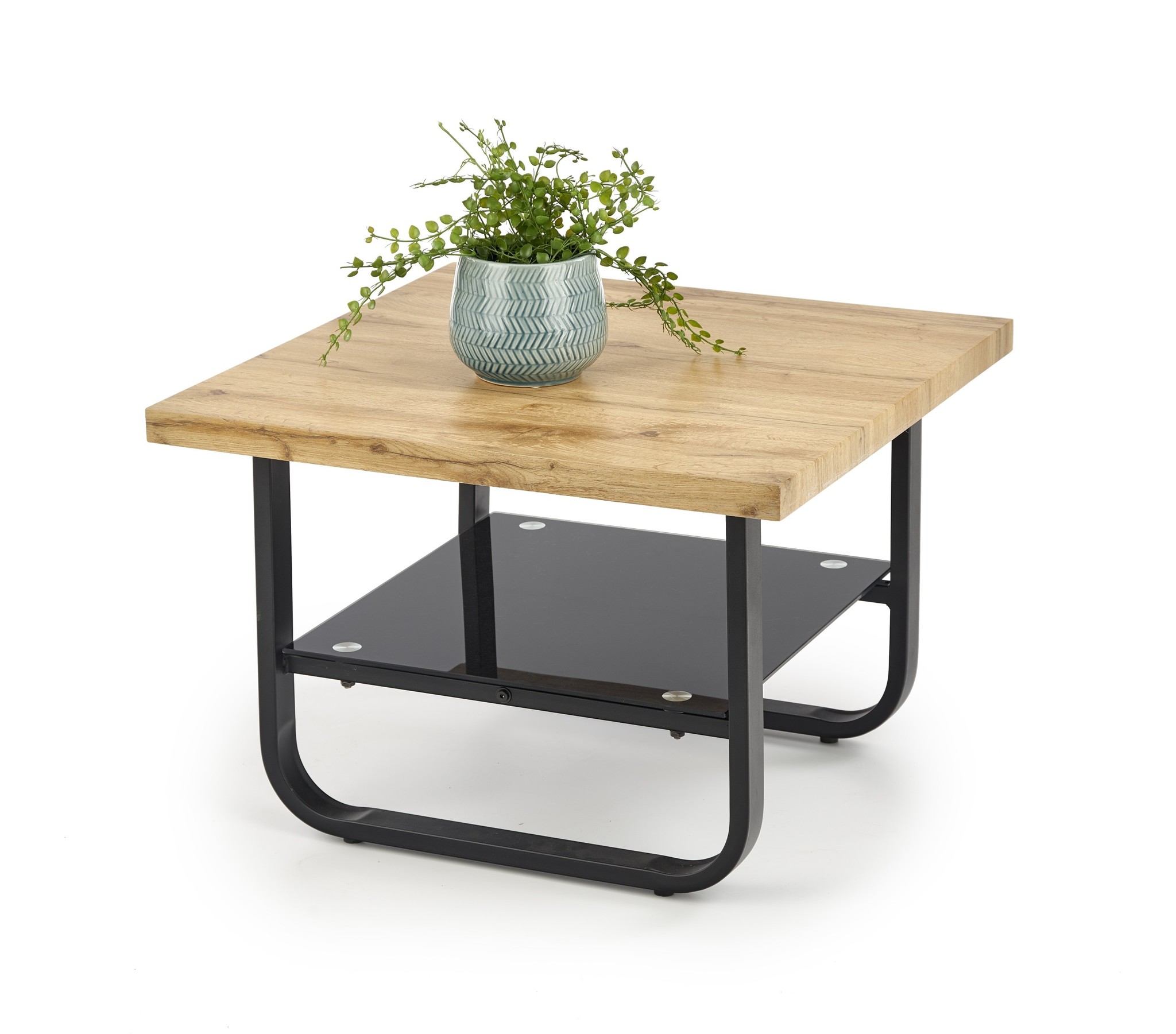 ESPINOZA - salontafel - hout - 65x45x65 cm