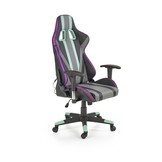 FACTOR - gamestoel - eco leer -  68x121-131x69 cm