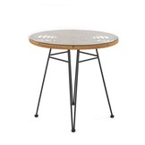 FALCON  - eettafel - kunststof rotan - 79x79x76 cm