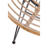 FALCON  - eettafel - kunststof rotan - 79x79x76 cm