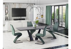 FANGOR  - eettafel - uitschuifbaar - 160-220x90x76 cm