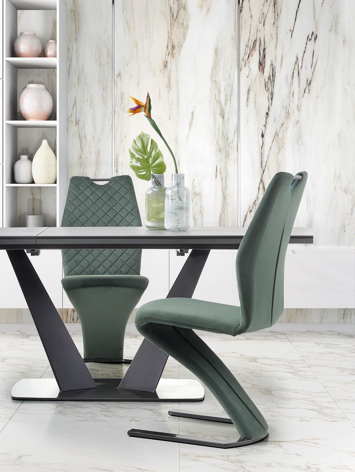 FANGOR - eettafel - uitschuifbaar - 160-220x90x76 cm