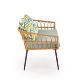 GARDENA - zitbank - synthetisch rotan - 140x58x71 cm