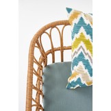 GARDENA - zitbank - synthetisch rotan - 140x58x71 cm