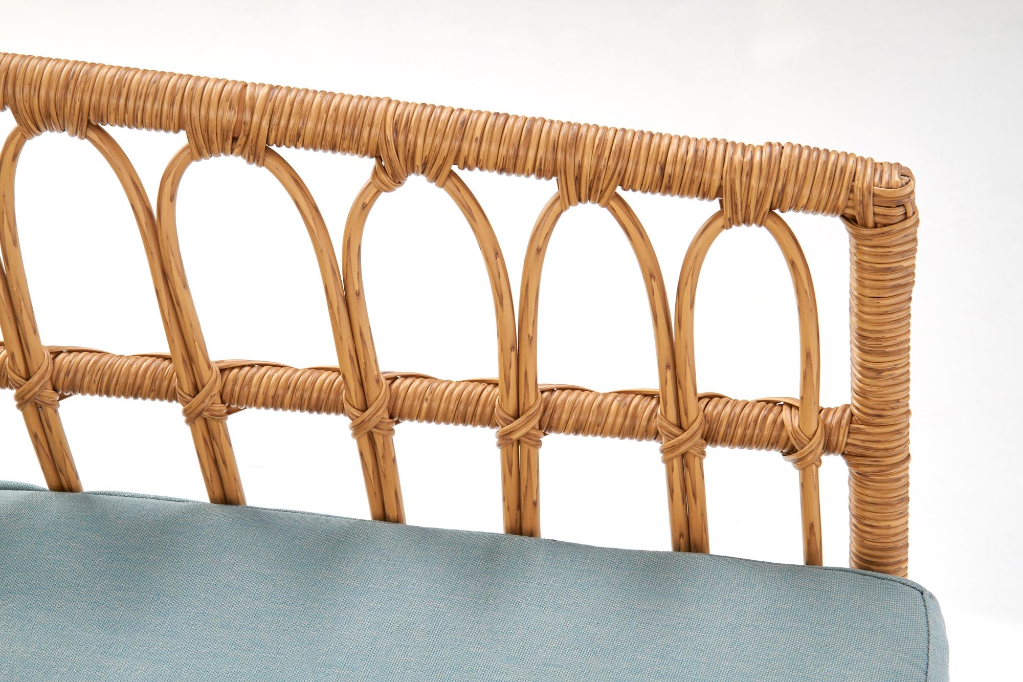 GARDENA - zitbank - synthetisch rotan - 140x58x71 cm