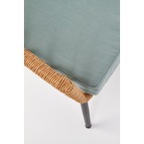 GARDENA - zitbank - synthetisch rotan - 140x58x71 cm