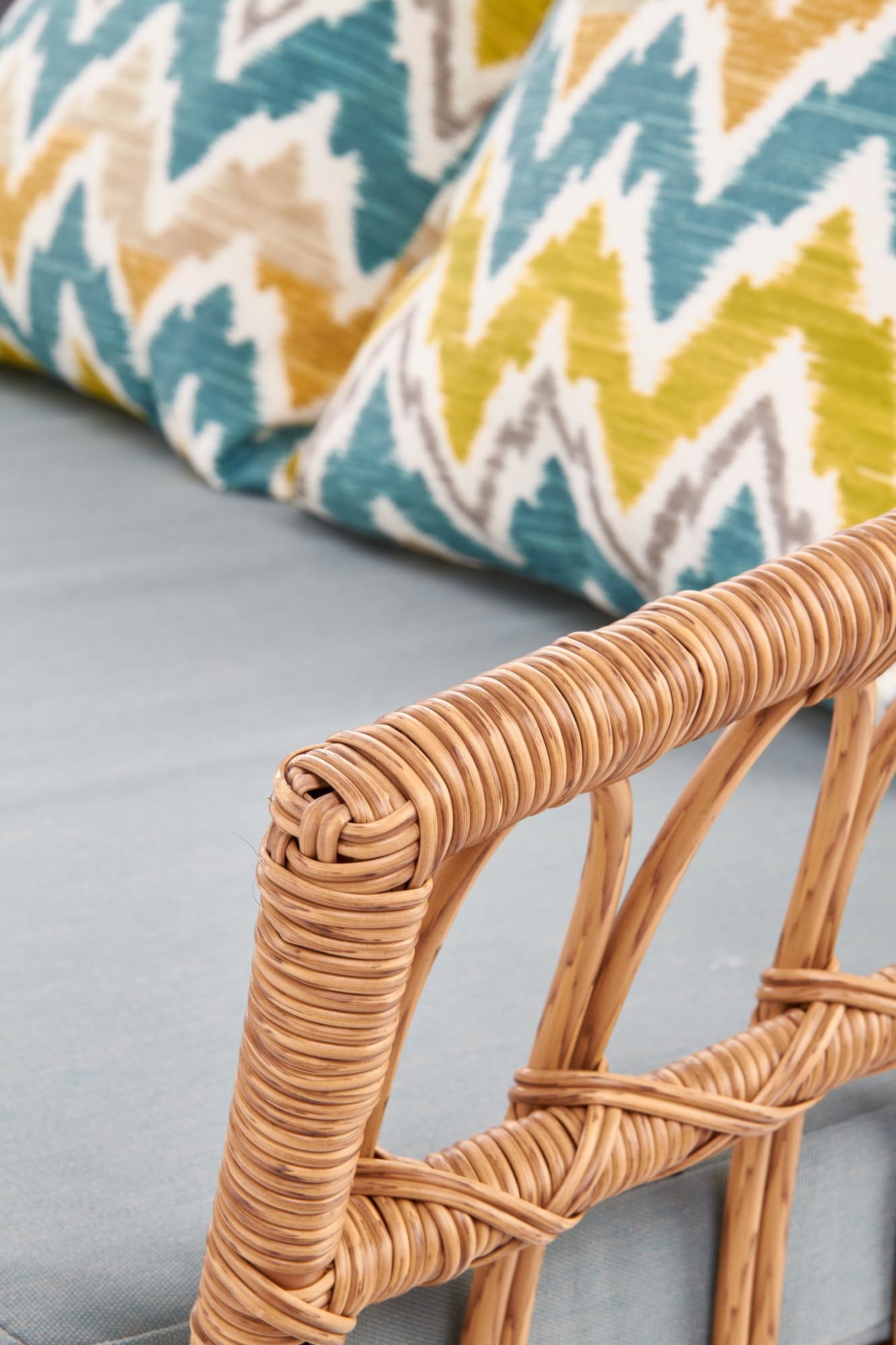 GARDENA - zitbank - synthetisch rotan - 140x58x71 cm