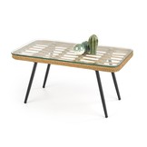 GARDENA - salontafel - Scandinavisch - glas - 90x43x50 cm