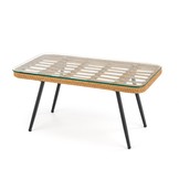 GARDENA - salontafel - Scandinavisch - glas - 90x43x50 cm