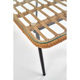 GARDENA - salontafel - Scandinavisch - glas - 90x43x50 cm