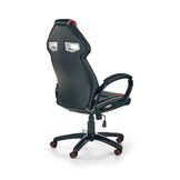 HONOR - gamestoel - eco leer - 62x118-128x72 cm - zwart rood