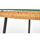 INDIRA - salontafel - Scandinavisch - glas - 51x48x51 cm