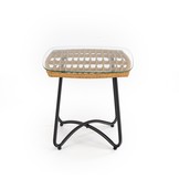 INDIRA - salontafel - Scandinavisch - glas - 51x48x51 cm