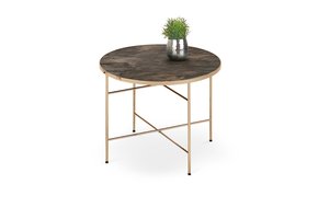 ISABELLE - salontafel - glamour - glas - 60x45x60 cm