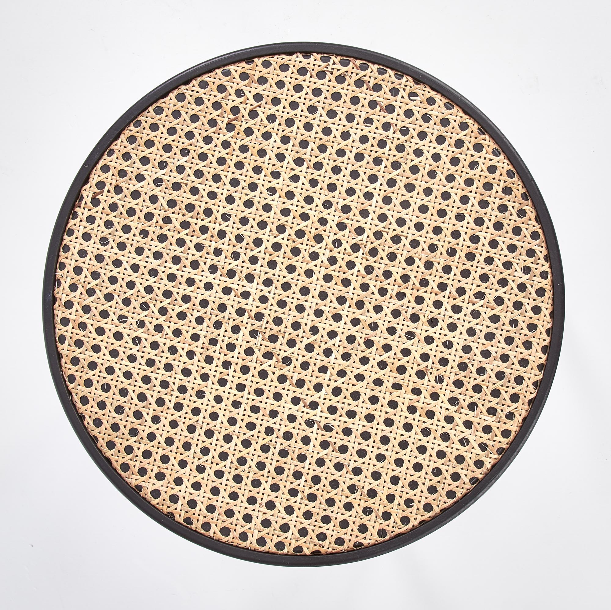 JAKARTA - salontafel - Scandinavisch - rotan - 39x44x39 cm