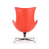 LUXOR - fauteuil - composiet leer - rood - 86x96x84 cm