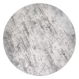 MACAO - salontafel - rond - MDF hout - grijs/zwart - 80x36x80cm