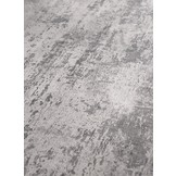 MACAO - salontafel - rond - MDF hout - grijs/zwart - 80x36x80cm