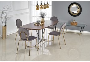 MANCHESTER - eettafel - MDF plaat - rechthoekig - 180x90x76 cm