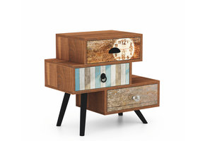 MEZO - ladekast - gelamineerd meubelblad - 29x53x59 cm